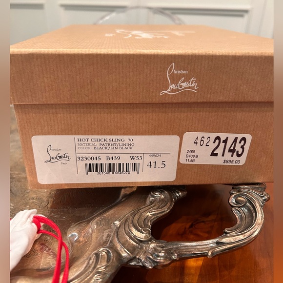 NWT Christian Louboutin hot chick sling 70 - Picture 6 of 6